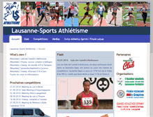 Tablet Screenshot of ls-athletisme.ch